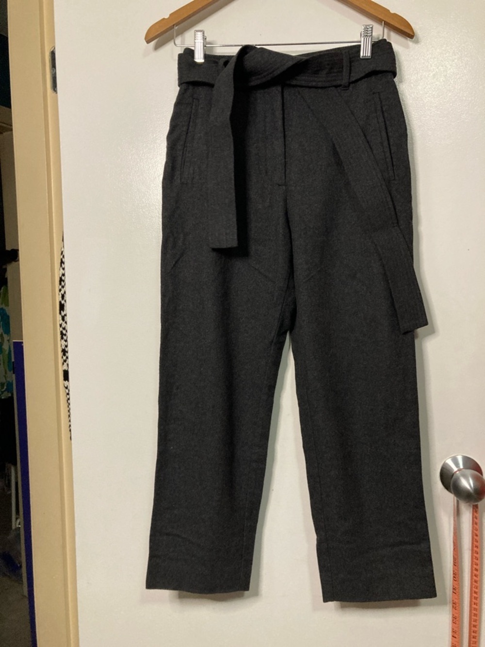 Artizia Wilfred Pants Trouser Cropped Wool Gray 4